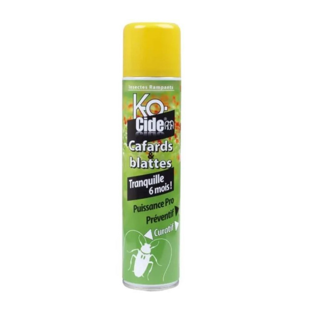 SPRAY INSECTICIDE ANTI CAFARDS ET BLATTES KOCIDE