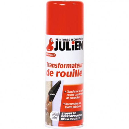 JULIEN TRANSFORMATEUR DE ROUILLE AEROSOL 200ML