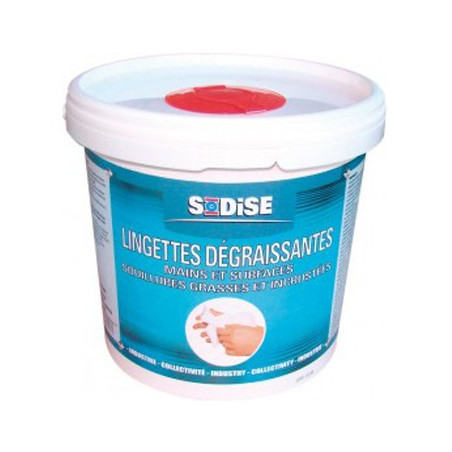 75 LINGETTES NETTOYANTES IMPRÉGNÉES 
