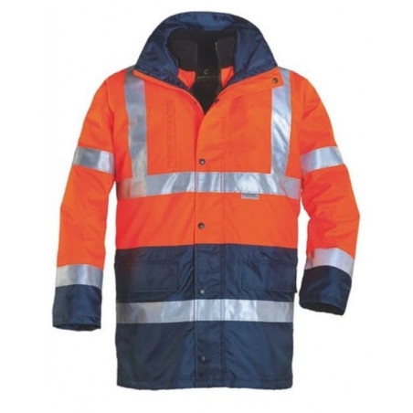 PARKA HI-WAY ORANGE/BLEU COVERGUARD