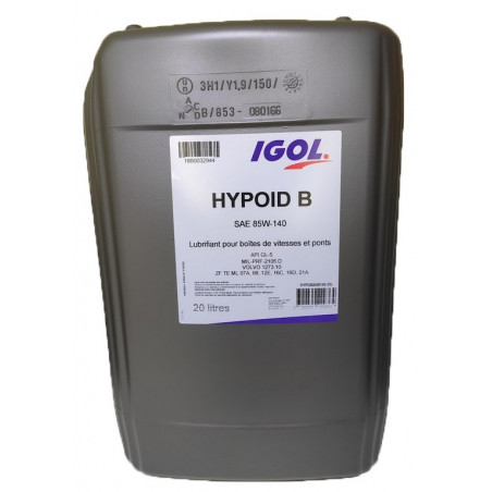 HYPOID B SAE 85W-140 20L IGOL