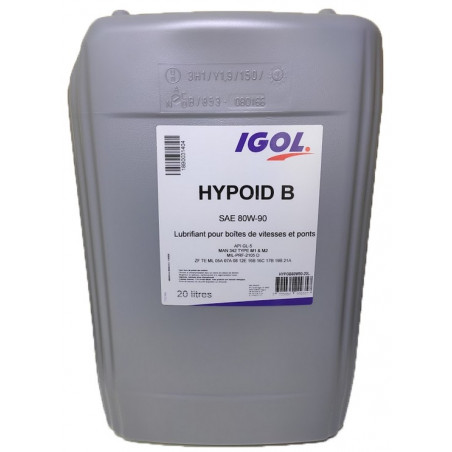 HYPOID B SAE 80W-90 20L IGOL