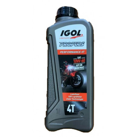 HUILE MOTO PERFORMANCE 4T 1L IGOL