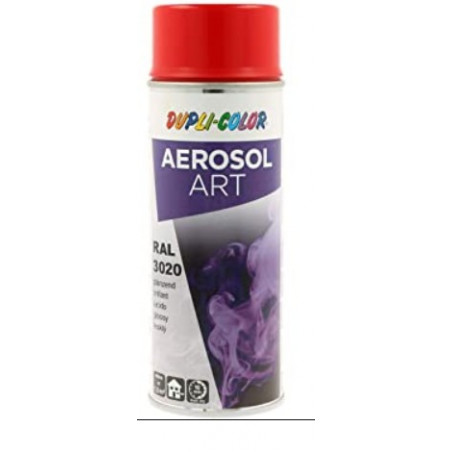 AÉROSOL ART RAL 3020 ROUGE TRAFIC DUPLI-COLOR