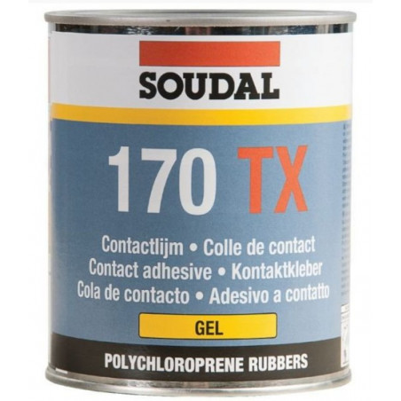 COLLE DE CONTACT 170TX GEL 750G SOUDAL 