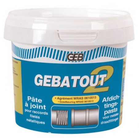 PÂTE A JOINT POUR ÉTANCHÉITÉ GEBATOUT 2 500G