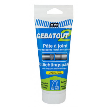 PÂTE A JOINT POUR ÉTANCHÉITÉ GEBATOUT 2 250G