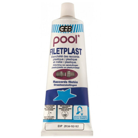 PÂTE ÉTANCHE FILETPLAST POOL 100G GEB
