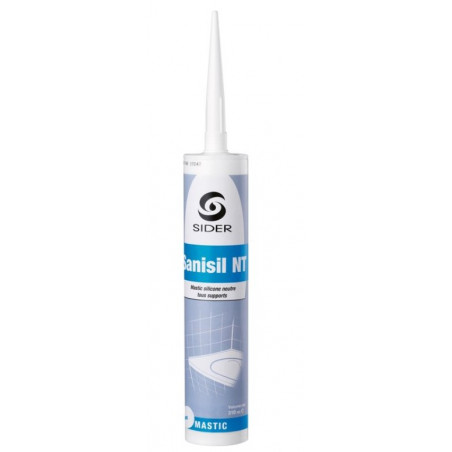 MASTIC SILICONE NEUTRE SANiSIL NT 310ML SIDER