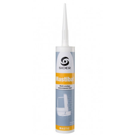 MASTIC ACRYLIQUE MASTIBAT 310ML SIDER