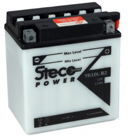 BATTERIE MOTO YB10L-A2 STECO POWER