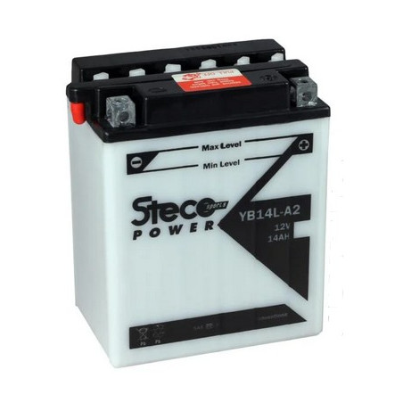 BATTERIE MOTO YB14L-A2 STECO