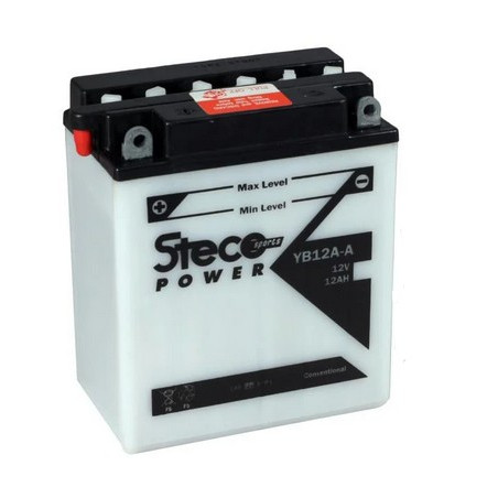 BATTERIE MOTO YB12A-A STECO