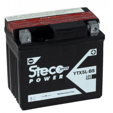 BATTERIE MOTO YTX5L-BS STECO