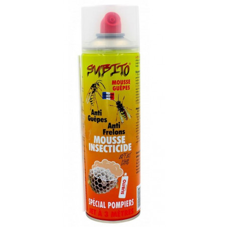 MOUSSE INSECTICIDE SPÉCIAL POMPIERS SUBITO