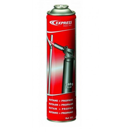 CARTOUCHE DE GAZ DE BUTANE + PROPANE 600ML EXPRESS