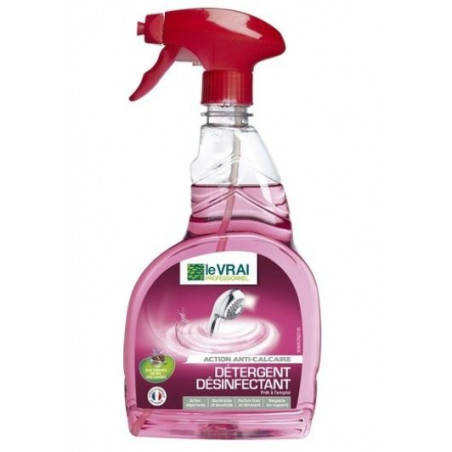 DÉTERGENT DÉSINFECTANT ANTI-CALCAIRE 750ML LE VRAI PROFESSIONNEL