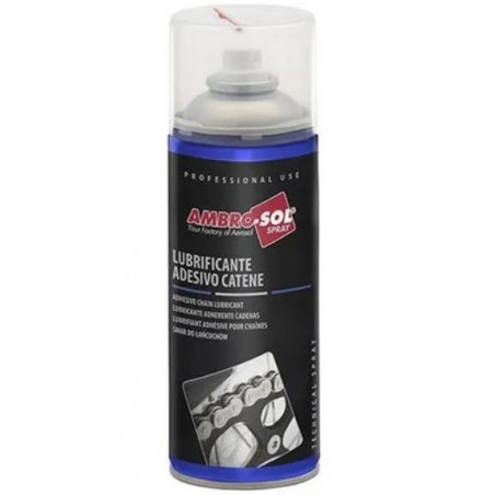LUBRIFIANT ADHÉSIF POUR CHAÎNES PRO 400ML AMBRO-SOL