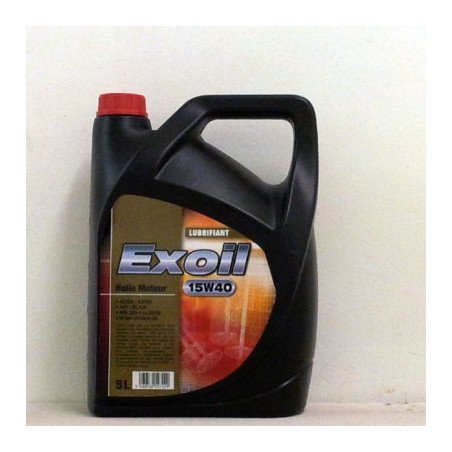 Huile EXOIL 15W40 5 Litres