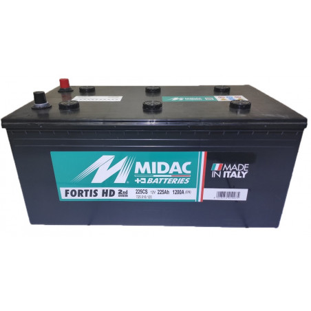 BATTERIE MIDAC FORTIS HD 225CS 225AH 1200A (EN)